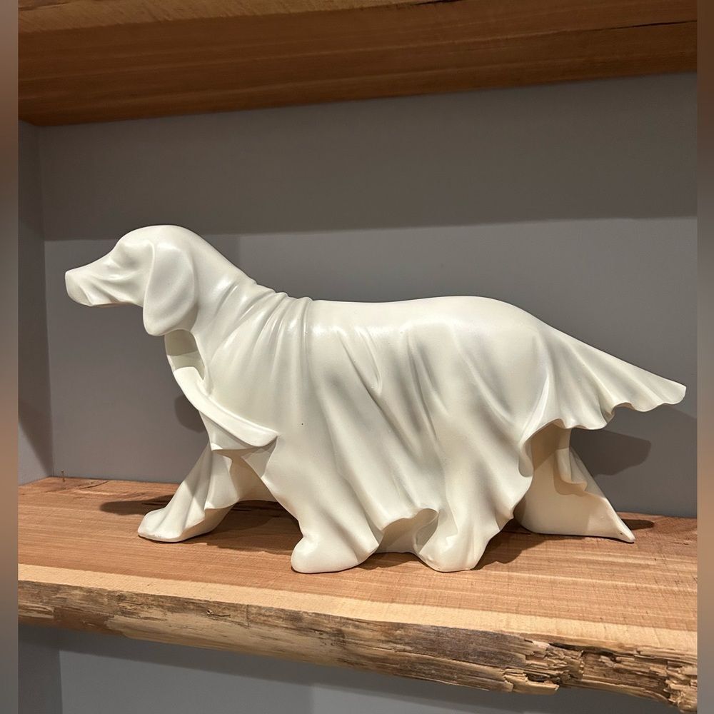 NEW 2025 Cracker Barrel Halloween Ghost Dog Statue